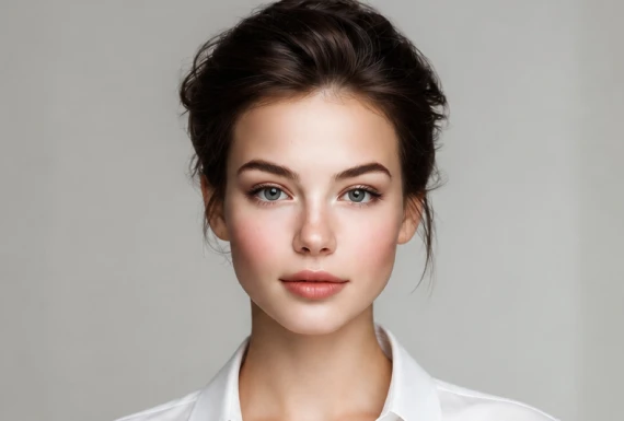 Original portrait reference for a face swap concept
